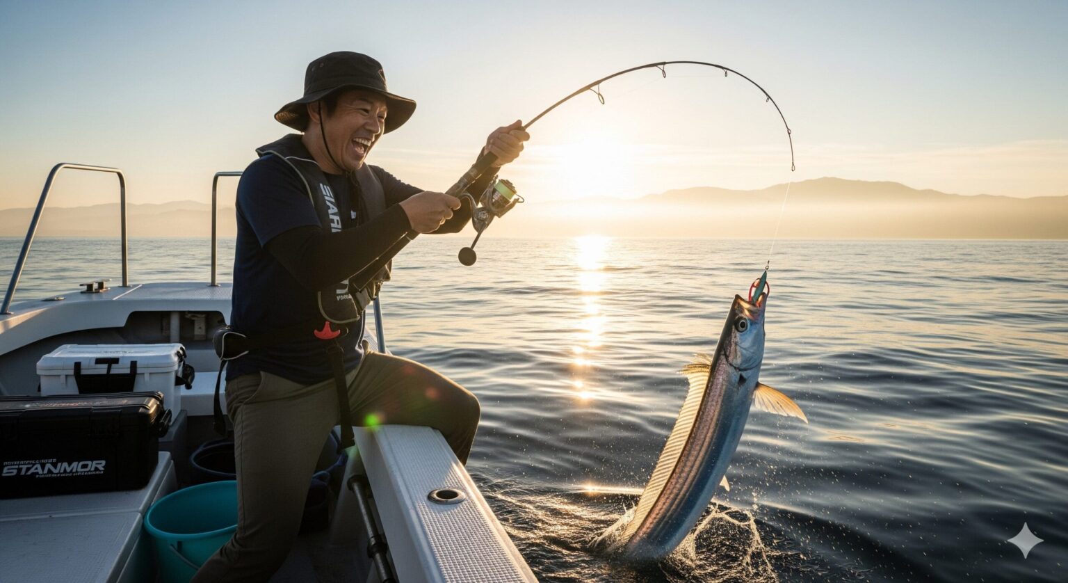 太刀魚ジギングロッドの代用はコレ！おすすめ流用竿と選び方を解説