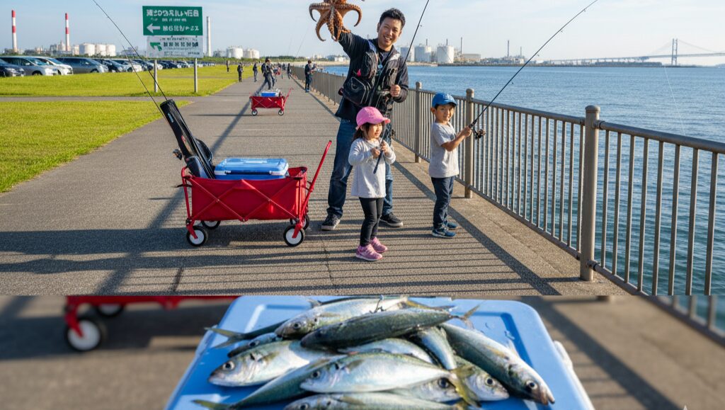 堺市海釣りテラス完全ガイド！料金・アクセス・釣れる魚まで解説